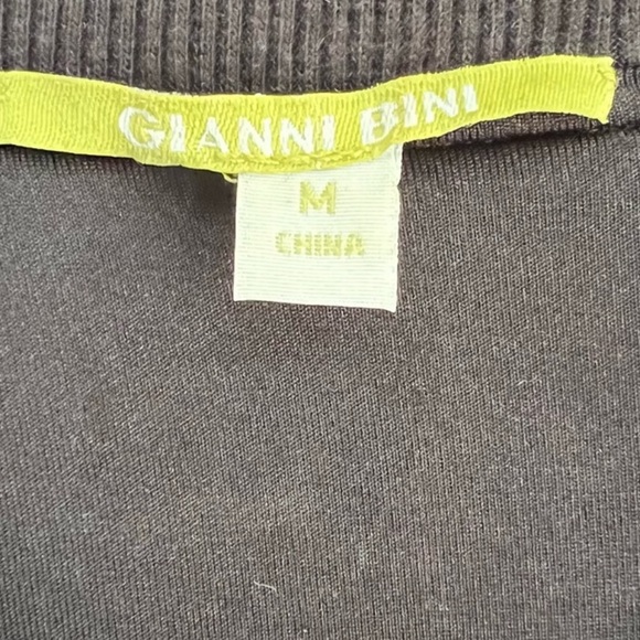 Gianni Bini Black Sequin Vintage Exclusive Bomber Jacket with Floral Embroidery - Picture 9 of 13